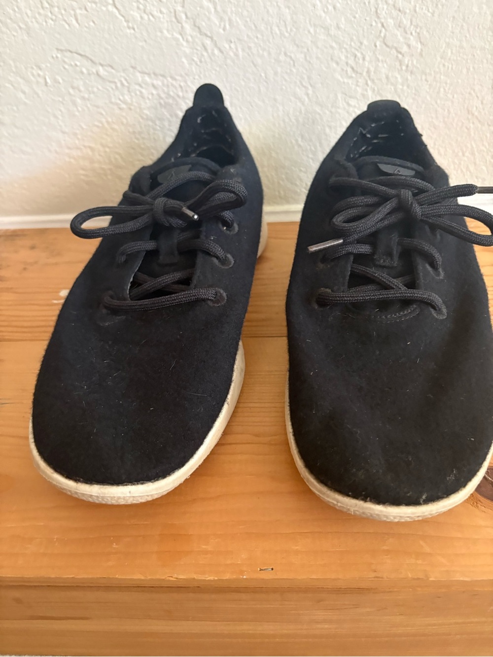 Allbirds Black Lace-Up Sneakers